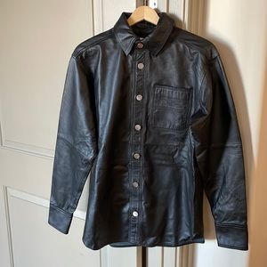 REMAIN Doreen Leather Shirt